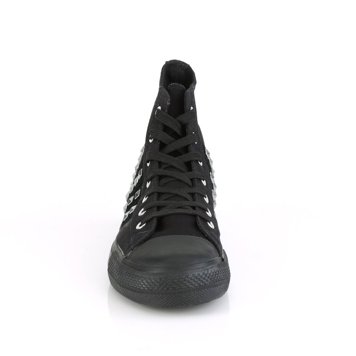 Demonia Deviant-103 Vászon-Velúr Férfi Sneakers Fekete | DFAB-Ⅰ